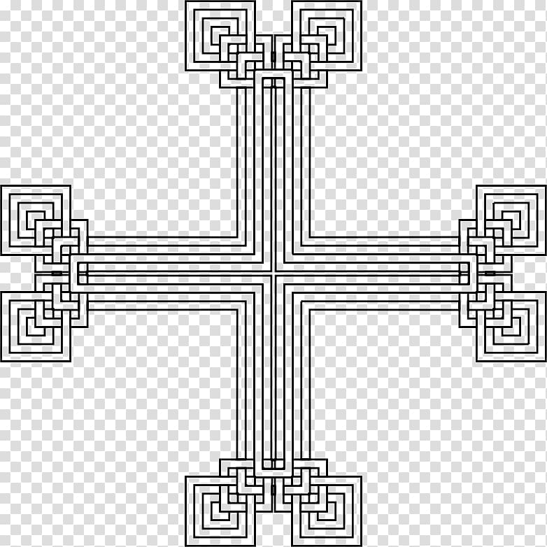 Monochrome Symmetry Pattern, fancy transparent background PNG clipart
