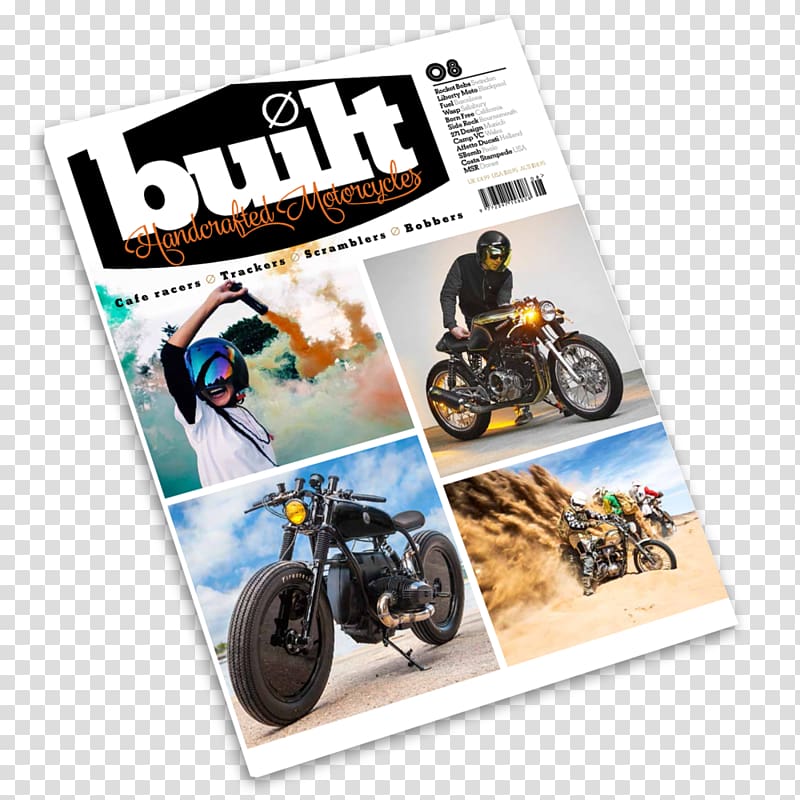 Great Magazines Custom motorcycle Publication, Magazine Ads transparent background PNG clipart