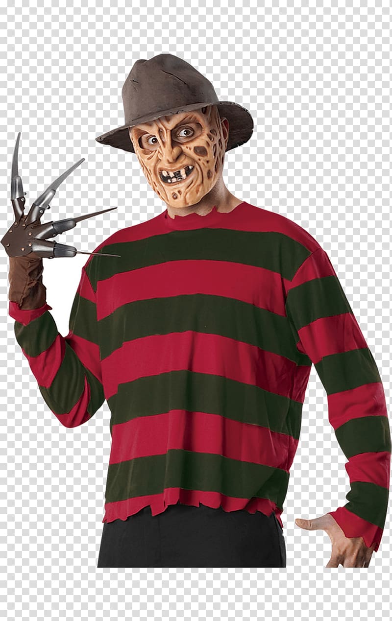 Freddy Krueger Halloween costume Costume party, horror transparent background PNG clipart
