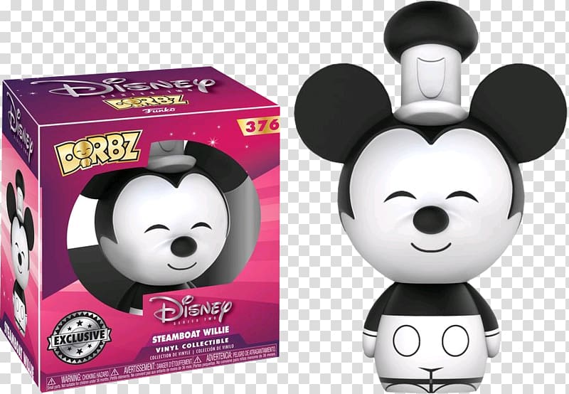 Funko Mickey Mouse Action & Toy Figures The Walt Disney Company Collectable, Steamboat Willie transparent background PNG clipart