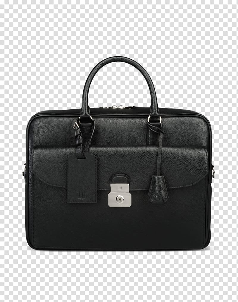 Briefcase Handbag Leather Alfred Dunhill Brand, Alfred Dunhill transparent background PNG clipart