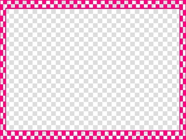 Draughts Checkerboard , Pink Border Frame Pic transparent background PNG clipart