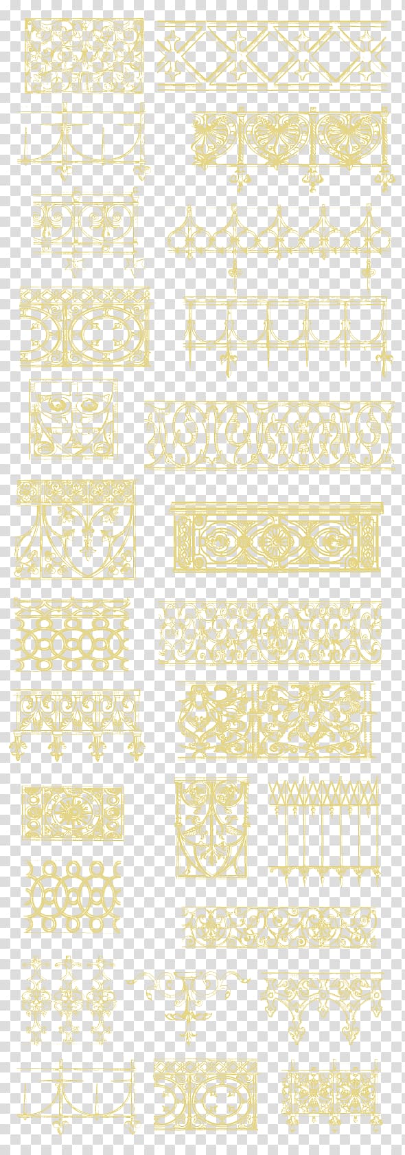 Paper Area Rectangle Font, lace material transparent background PNG clipart