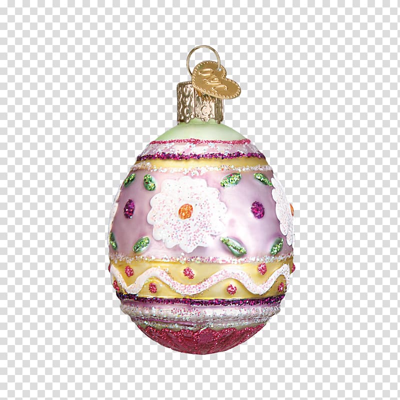 Christmas ornament Easter Bunny United States, eggs basket transparent background PNG clipart
