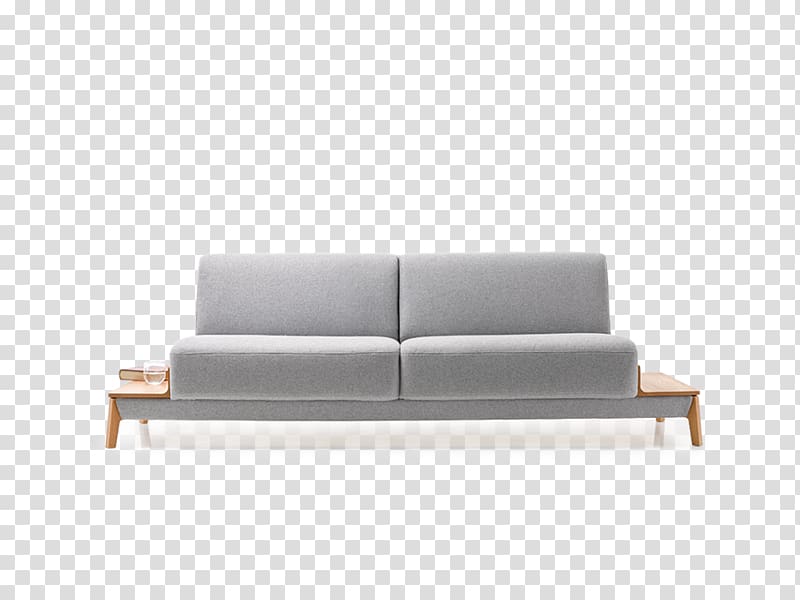 Sofa bed Couch European beech Industrial design, american signature furniture transparent background PNG clipart