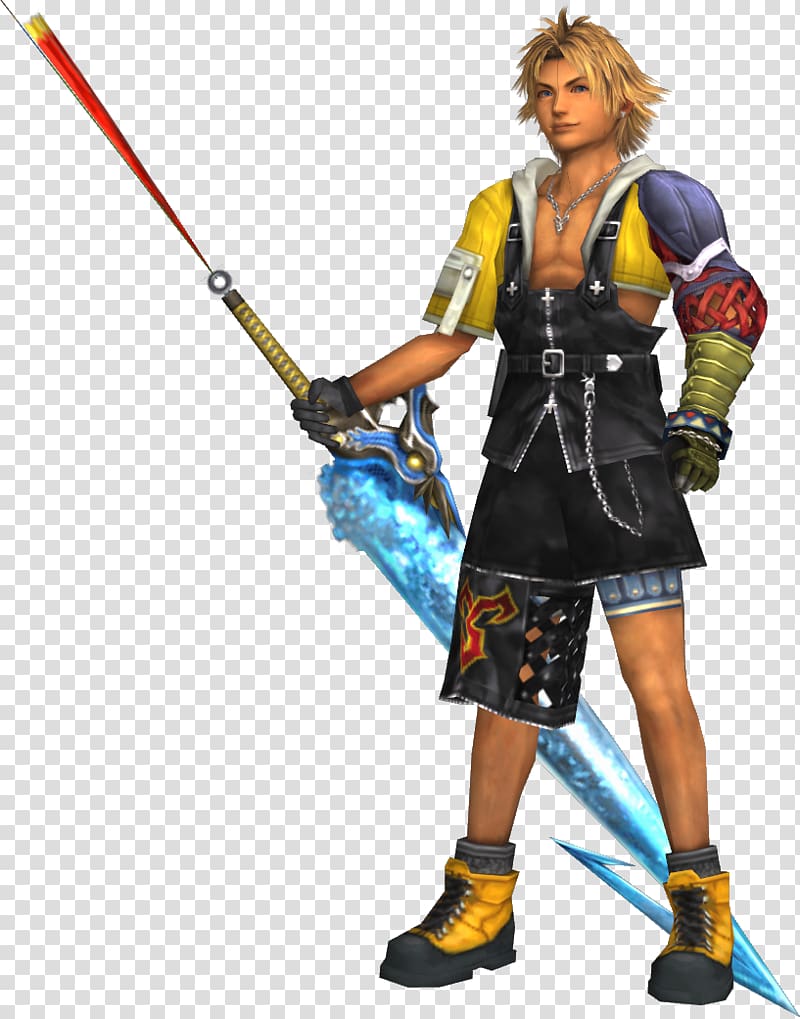 Final Fantasy X Tidus Cosplay Costume, others transparent background PNG clipart