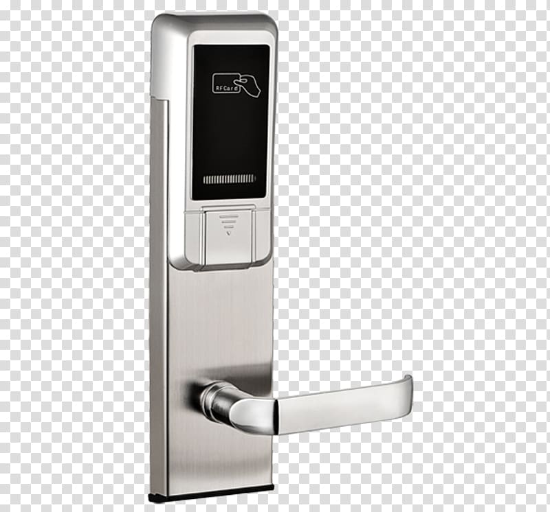 Electronic lock Fingerprint Access control Latch, Business transparent background PNG clipart
