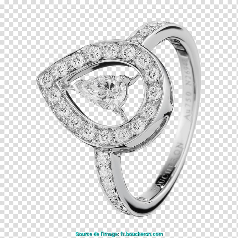 Wedding ring Engagement ring Jewellery Boucheron, ring transparent background PNG clipart