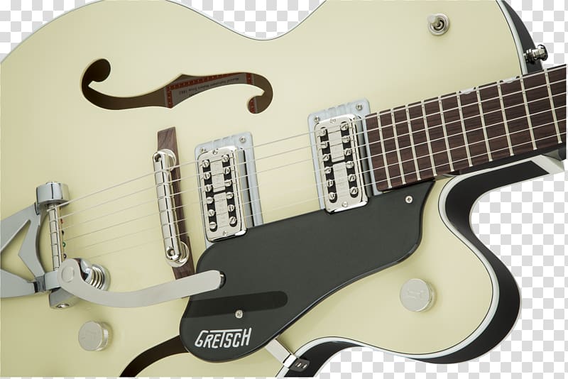 Electric guitar Gretsch White Falcon Acoustic guitar Bass guitar, electric guitar transparent background PNG clipart