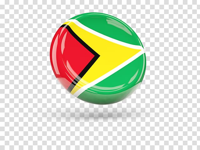 Logo Green Sphere, guyana Flag transparent background PNG clipart