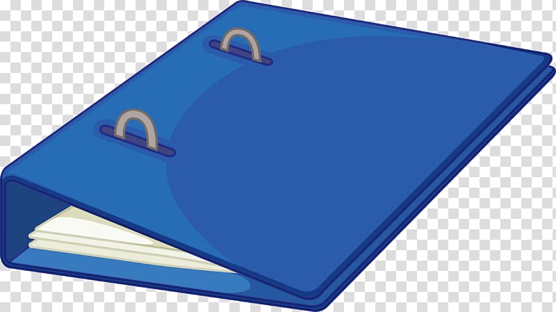 Information Blue Directory Office Supplies, folders transparent background PNG clipart