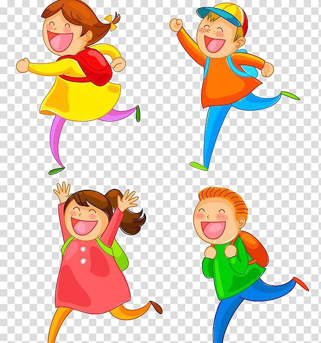 Student Child , Happy children transparent background PNG clipart