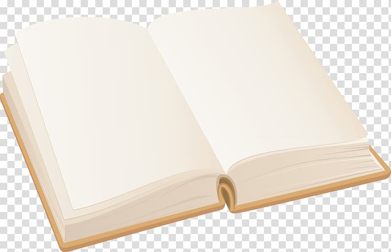 Material, Blank book transparent background PNG clipart