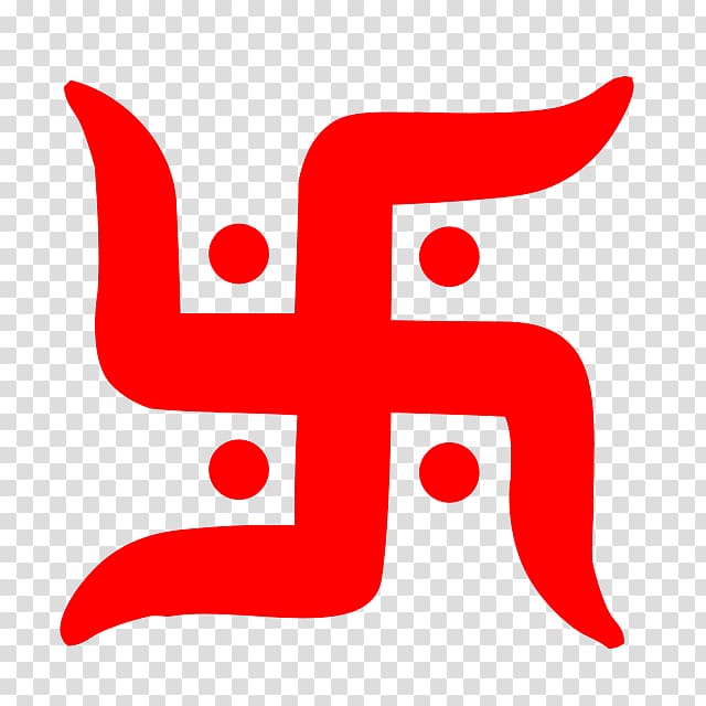 red logo, Ganesha Swastika Symbol Hinduism Om, Om transparent background PNG clipart