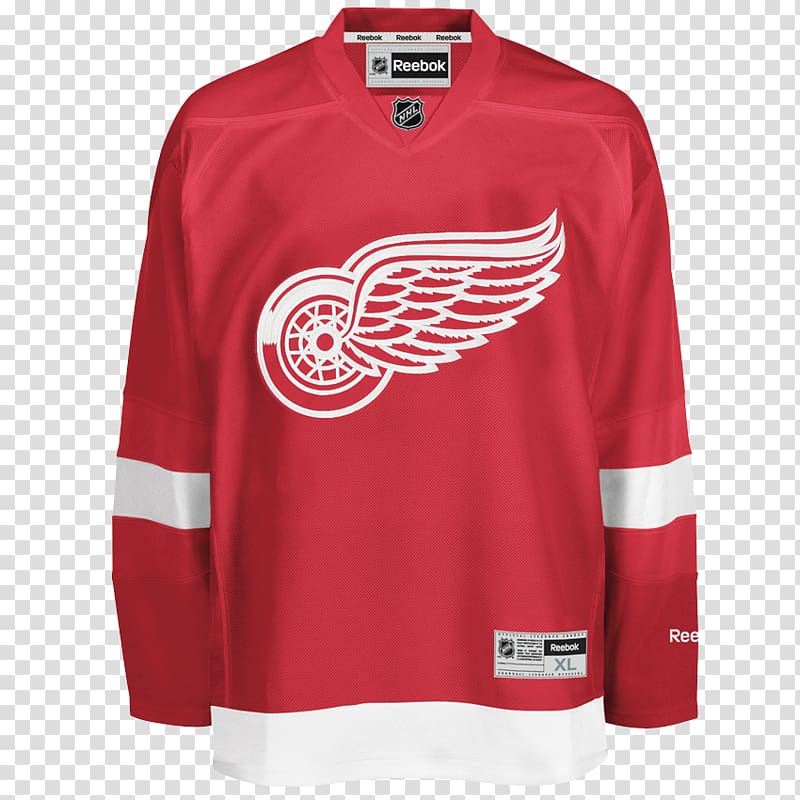Detroit Red Wings National Hockey League 2014 NHL Winter Classic Hockey jersey, adidas transparent background PNG clipart