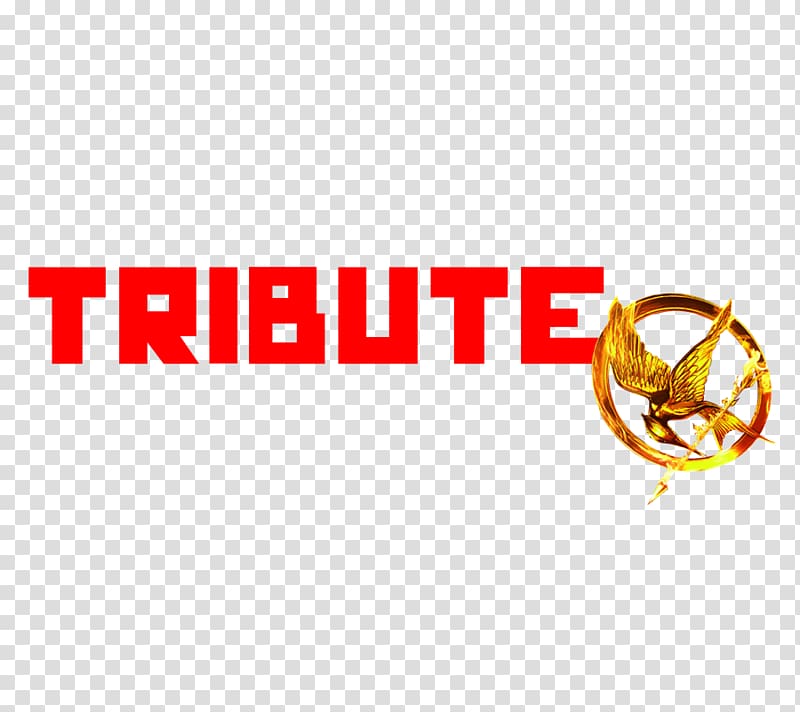 Text The Hunger Games Logo, Tribute transparent background PNG clipart