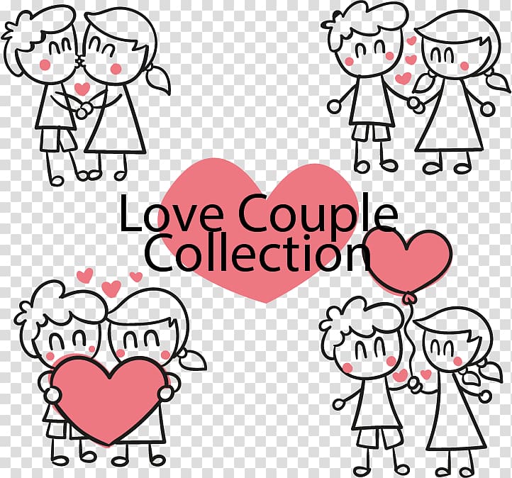 Love Couple Collection text overlay, Love couple Significant other Illustration, Love couple transparent background PNG clipart