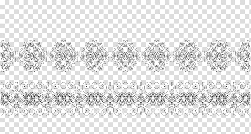 White Pattern, Floral Creative Lines transparent background PNG clipart