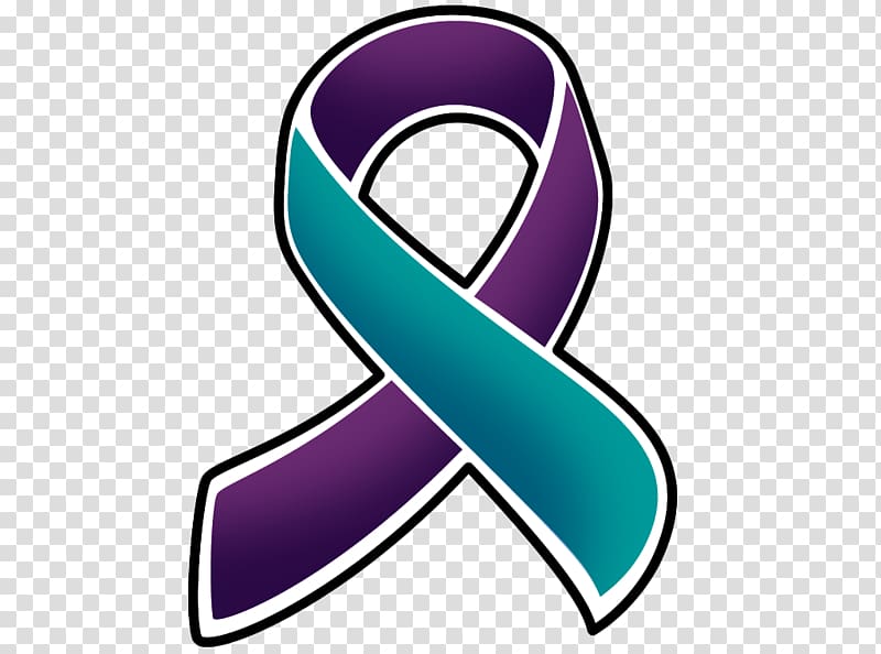 Awareness ribbon Suicide prevention Purple ribbon, ribbon transparent background PNG clipart