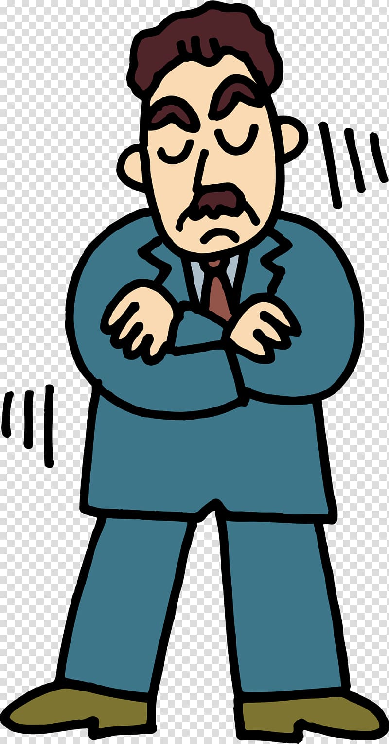 , Angry man transparent background PNG clipart