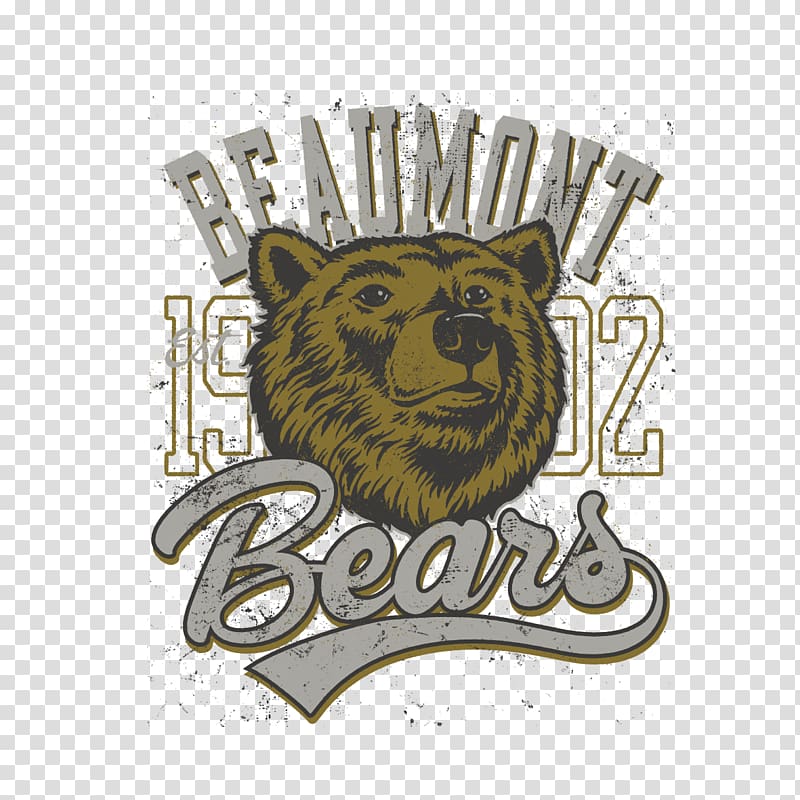 T-shirt Bear, Creative T-shirt transparent background PNG clipart