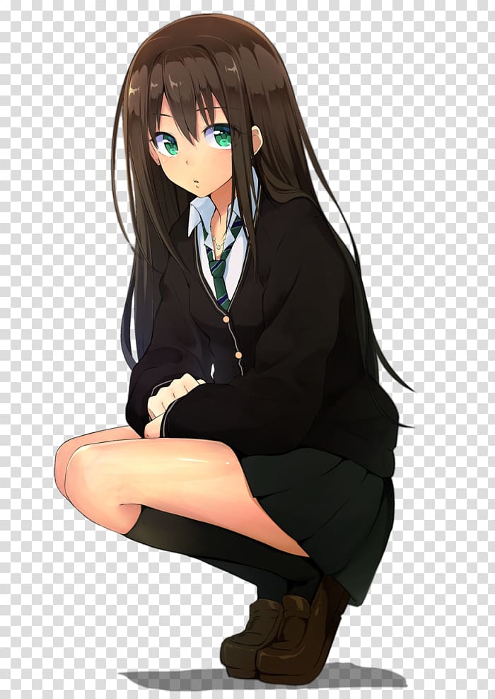 Anime girl png images