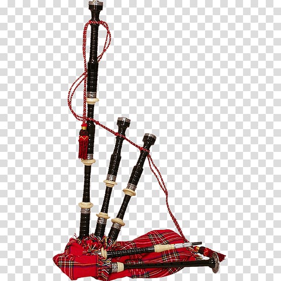 Bagpipes Royal Stewart tartan Wind instrument Musical Instruments, bagpipe transparent background PNG clipart