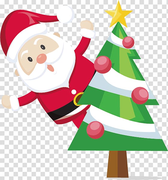 Santa Claus Christmas decoration Gift Reindeer, Santa Claus transparent background PNG clipart
