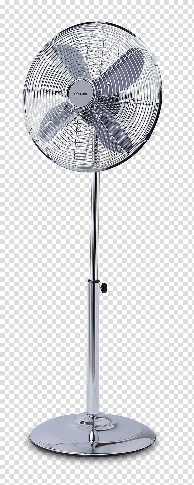 Evaporative cooler Fan Metal Chrome plating Pedestal, stand fan transparent background PNG clipart