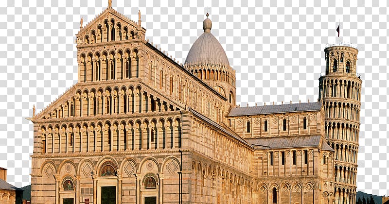 Middle Ages Video Cathedral Piazza dei Miracoli Tourist attraction, monument transparent background PNG clipart