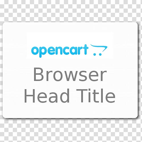 Line Brand OpenCart Font, head title transparent background PNG clipart