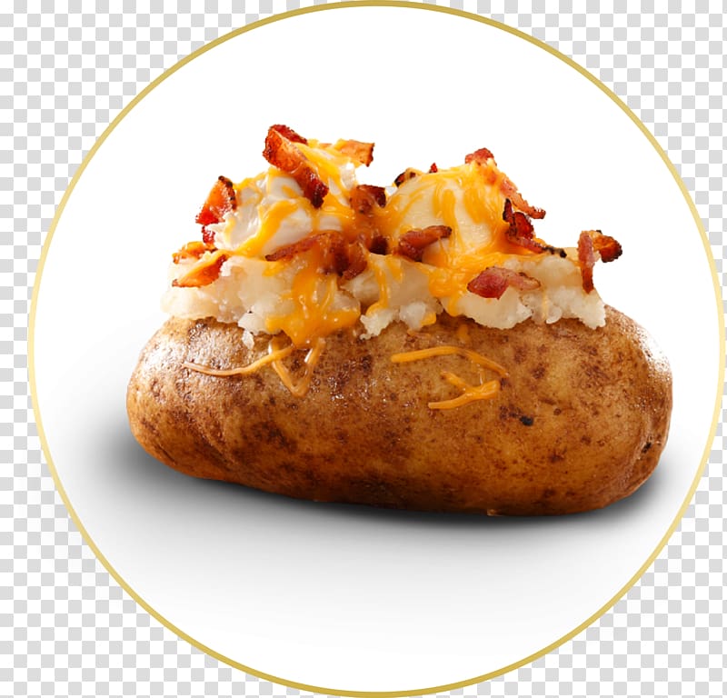 Baked potato French fries Baked beans Montreal-style smoked meat American cuisine, carne asada transparent background PNG clipart