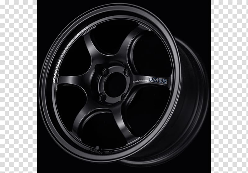 Alloy wheel ADVAN Car Tire Yokohama Rubber Company, car transparent background PNG clipart