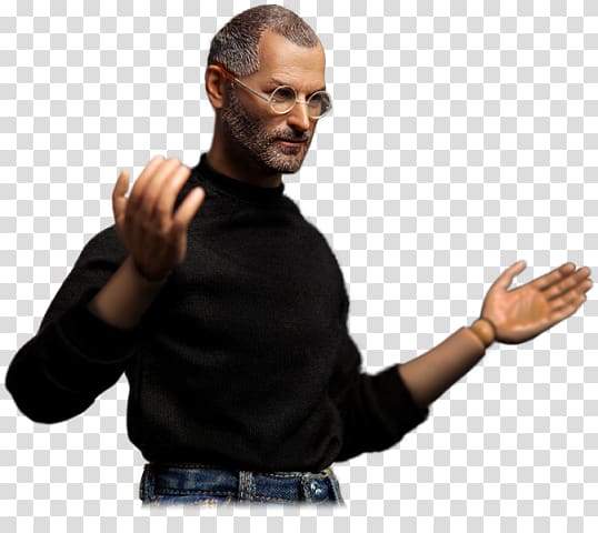 Steve Jobs Doll Action & Toy Figures Apple, steve jobs transparent background PNG clipart