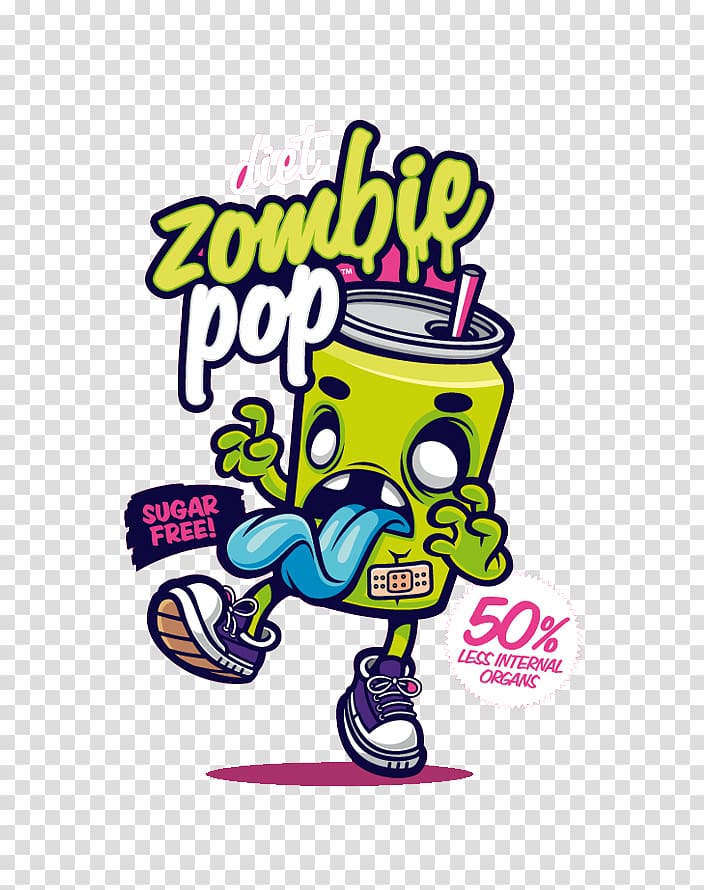 T-shirt Sticker Hoodie Zombie Redbubble, Zombie cola transparent background PNG clipart