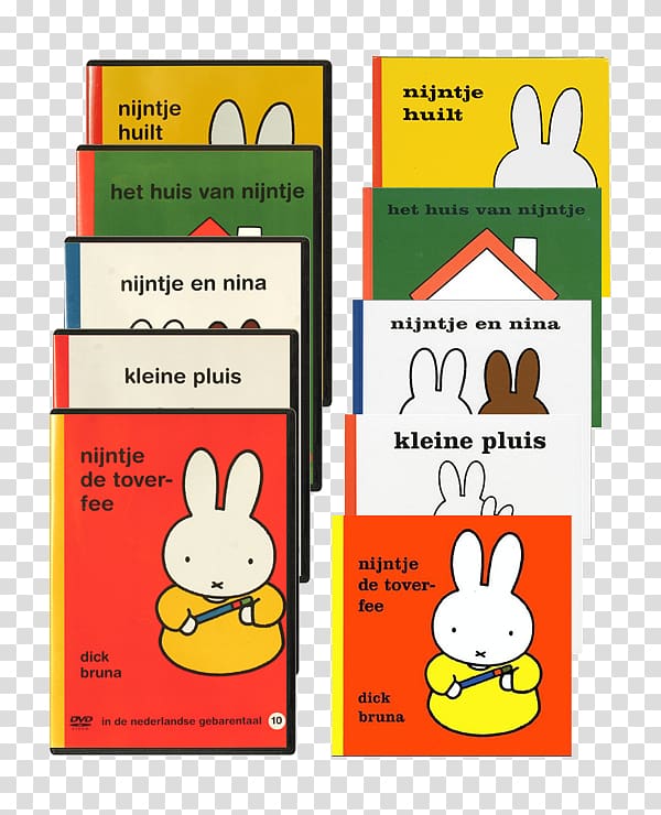 Miffy book Netherlands, Nijntje transparent background PNG clipart