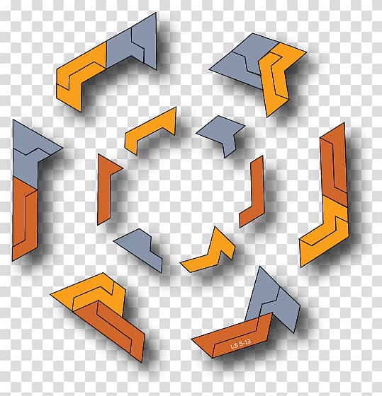 Tessellation Self-tiling tile set Mathematics Rep-tile Fractal, Mathematics transparent background PNG clipart
