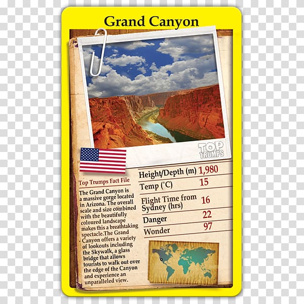 Winning Moves Top Trumps Card game, wonders of the world transparent background PNG clipart