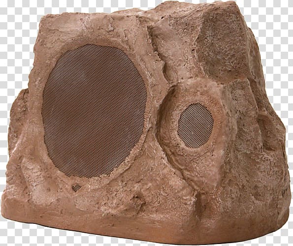 Rock Loudspeaker Earthquake Sound AWS Outdoor Speakers Subwoofer, rock transparent background PNG clipart