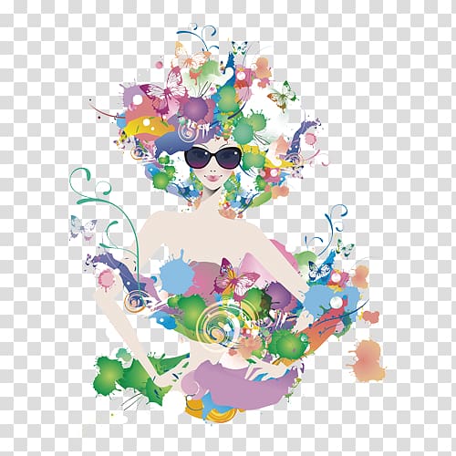 International Womens Day Poster, Women\'s Fashion transparent background PNG clipart