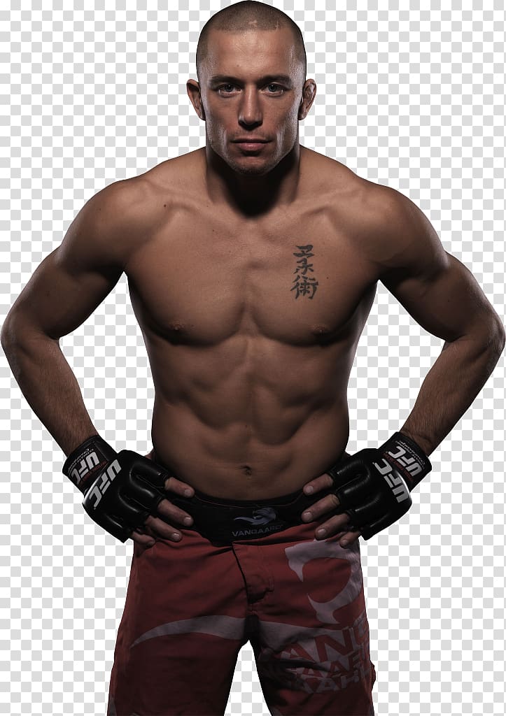 Georges St-Pierre UFC 154: St-Pierre vs. Condit UFC 137: Penn vs. Diaz Mixed martial arts Welterweight, mixed martial arts transparent background PNG clipart