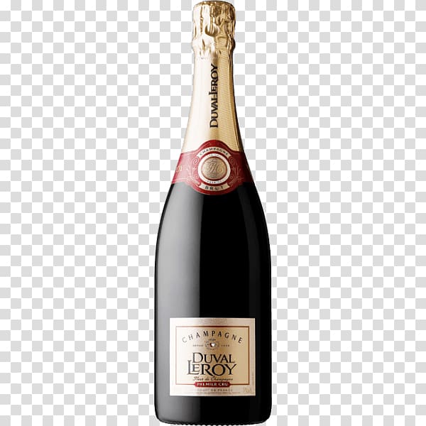 Duval Leroy champagne bottle, Duval Leroy Brut transparent background PNG clipart