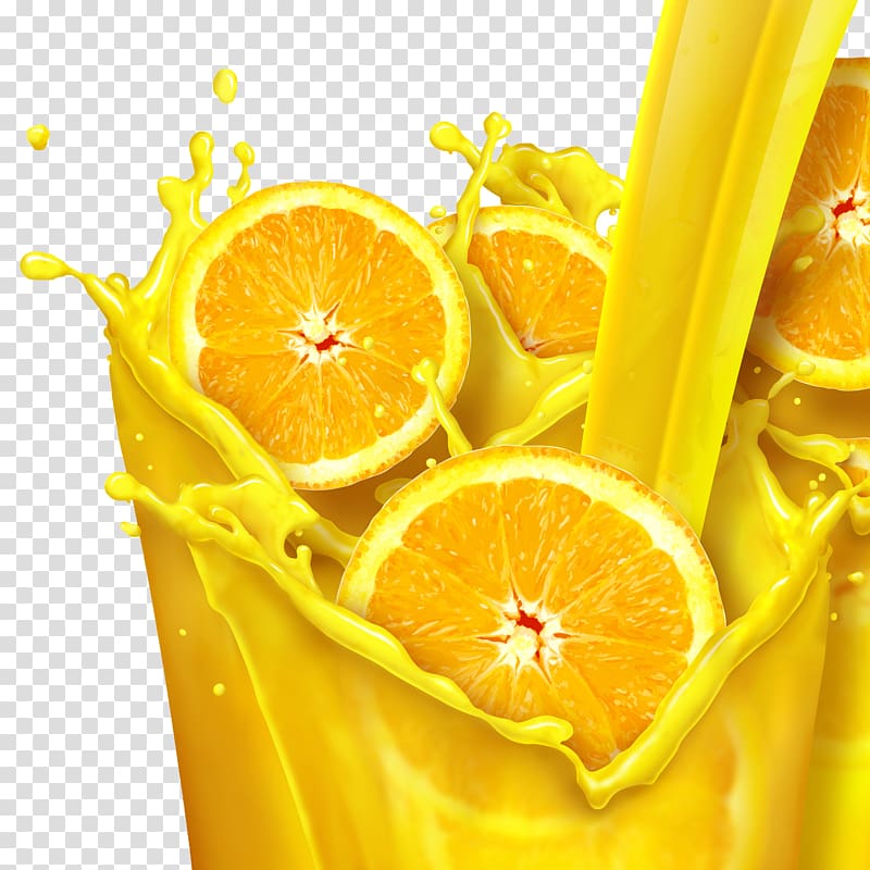 slided lemon, Orange juice Color scheme Fruit, Orange slices transparent background PNG clipart
