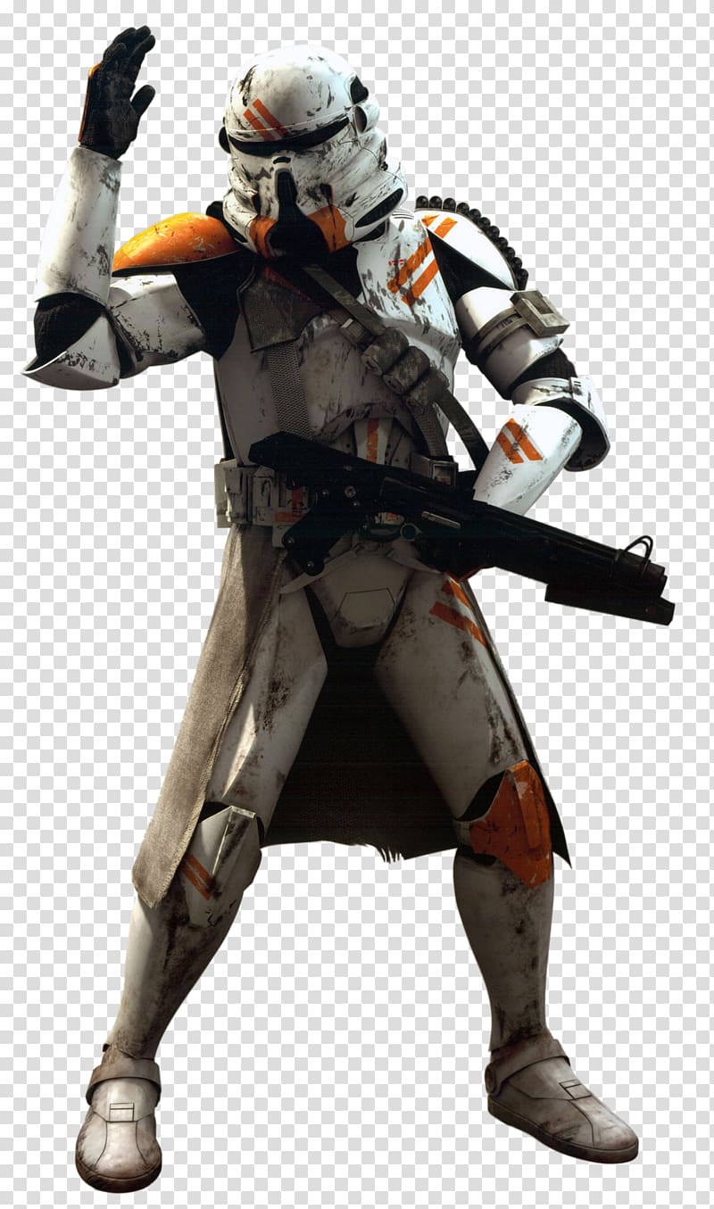 Clone trooper Stormtrooper Star Wars: The Clone Wars, star wars battlefront transparent background PNG clipart