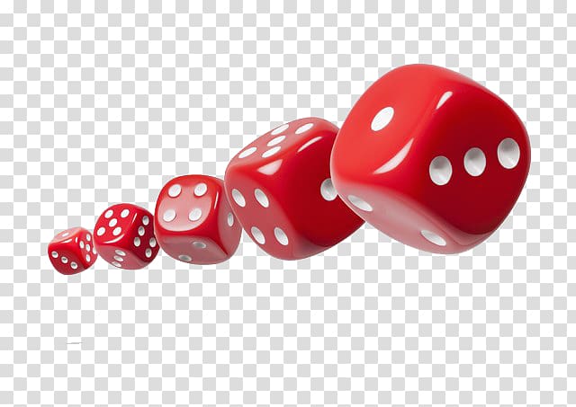 Dice Gambling Casino, Free creative pull red dice transparent background PNG clipart
