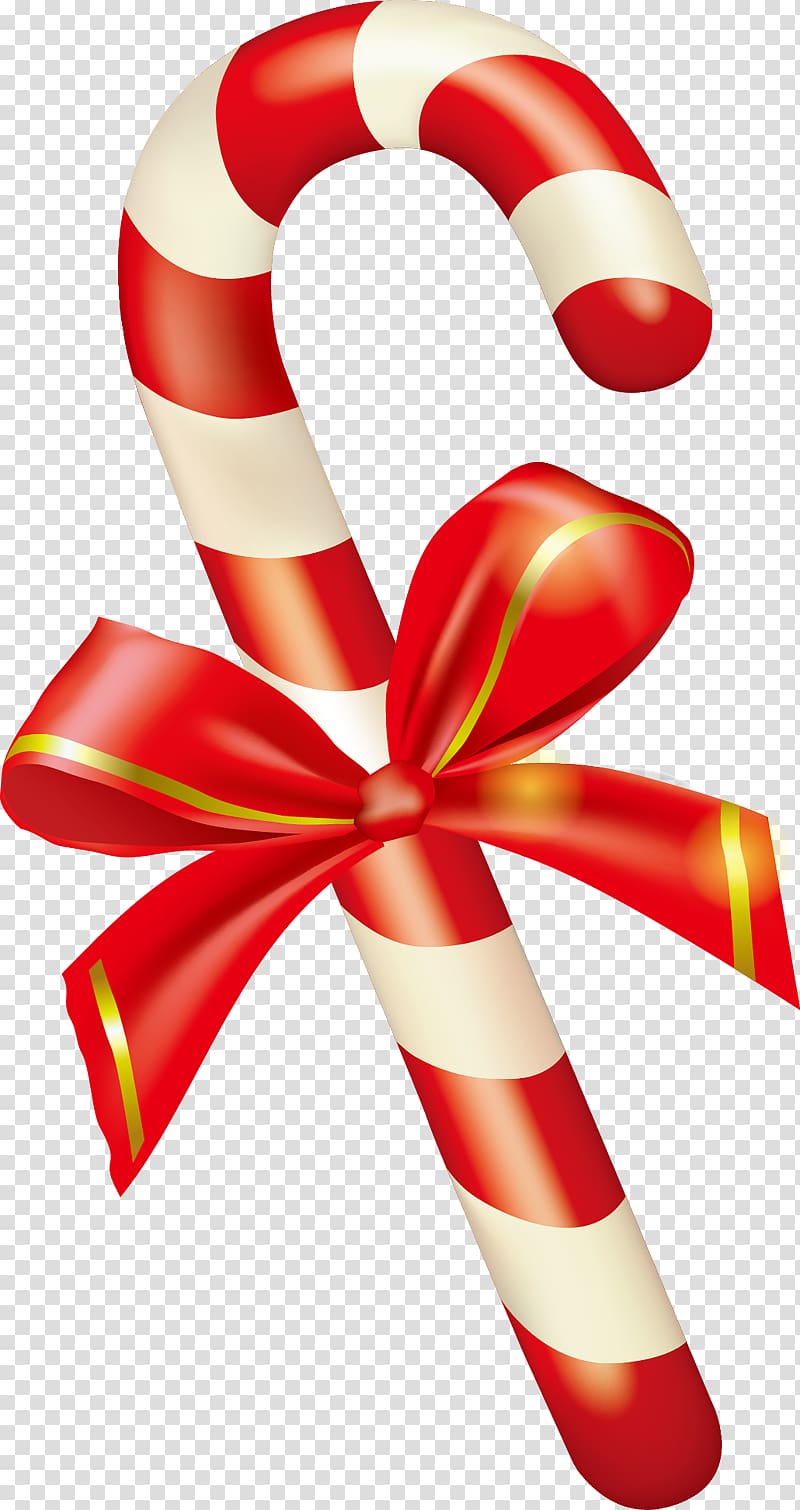Candy cane Christmas , Painted red Christmas candy cane transparent background PNG clipart