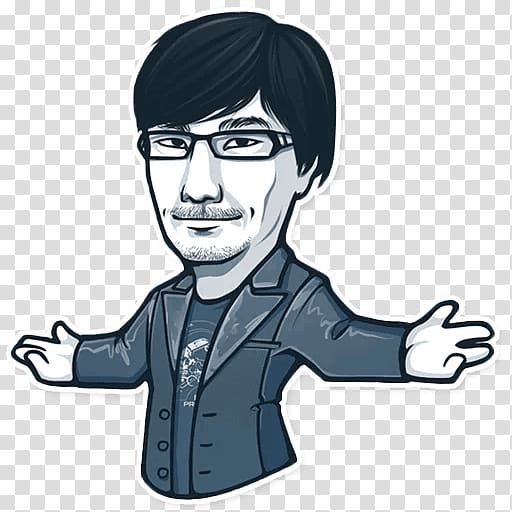 Hideo Kojima Telegram Sticker Federal Service for Supervision of Communications, Information Technology and Mass Media Konami, telegram transparent background PNG clipart