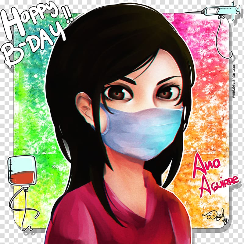 Fiction Cartoon Human behavior Eye, happy B.day transparent background PNG clipart