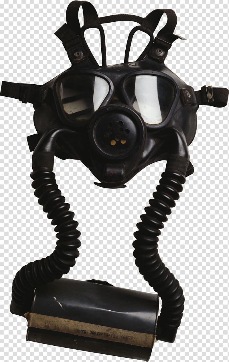 Gas mask transparent background PNG clipart