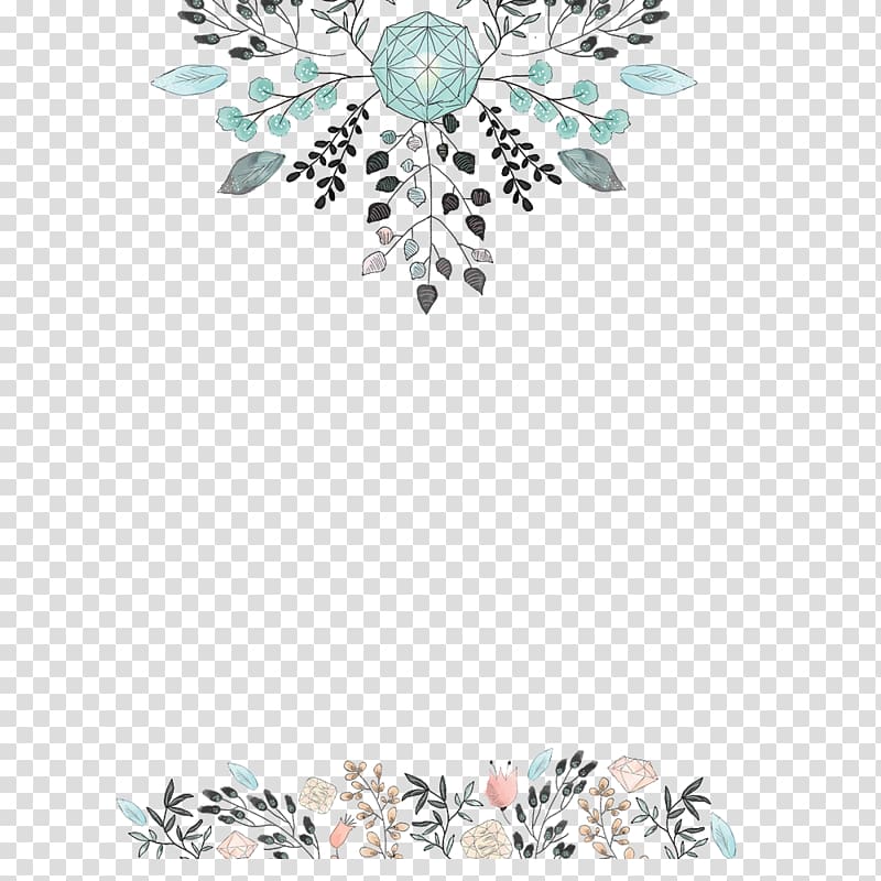 Wedding invitation Illustration, Wedding pattern, flower illustration transparent background PNG clipart